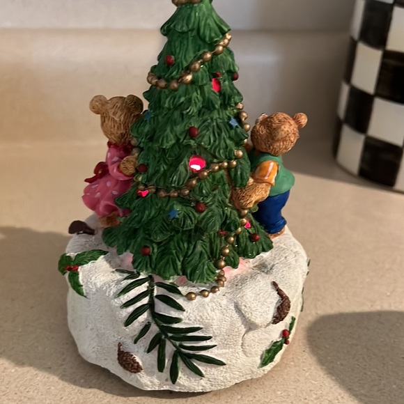 Christmas music box decoration